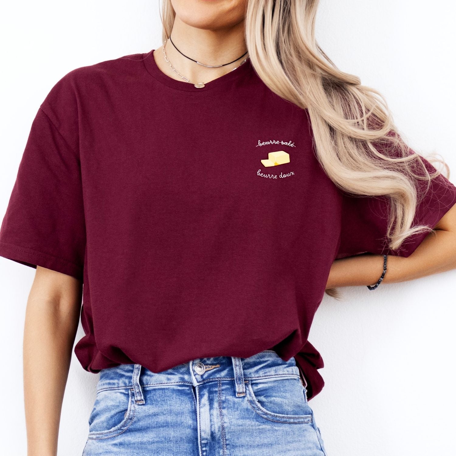 Beurre Doux T-Shirt Brodé