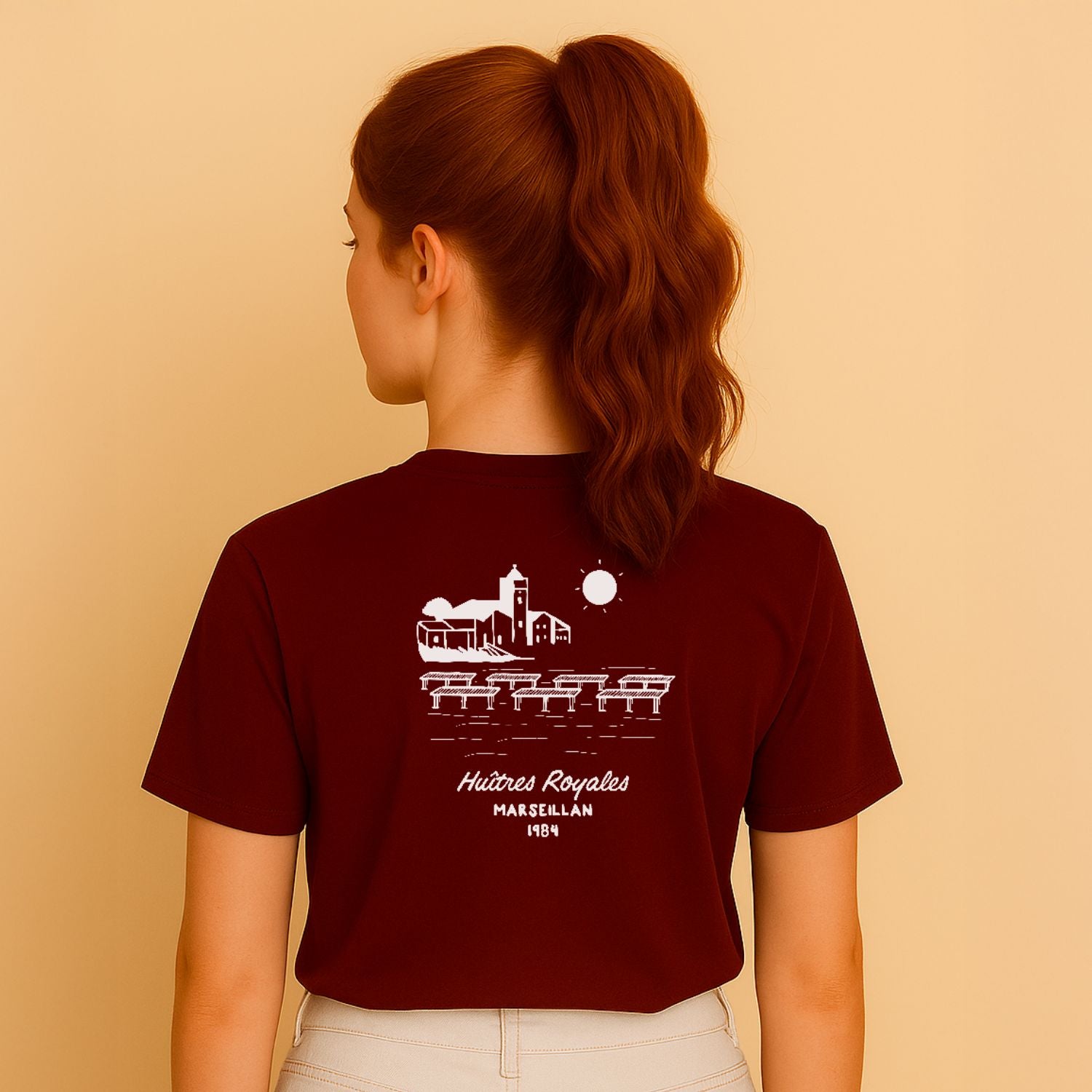 Marseillan T-Shirt Imprimé