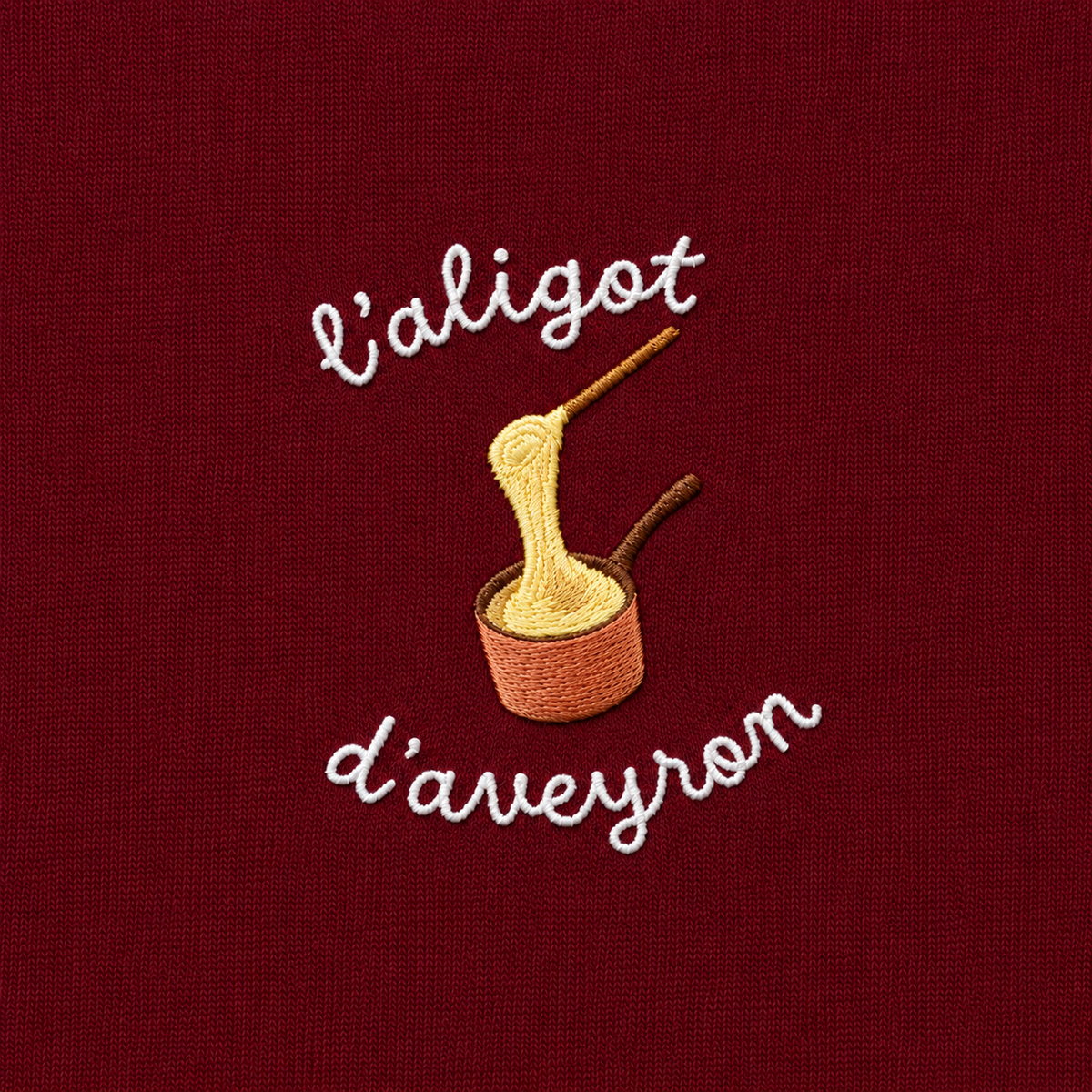 Aligot D'Aveyron - T-Shirt Brodé