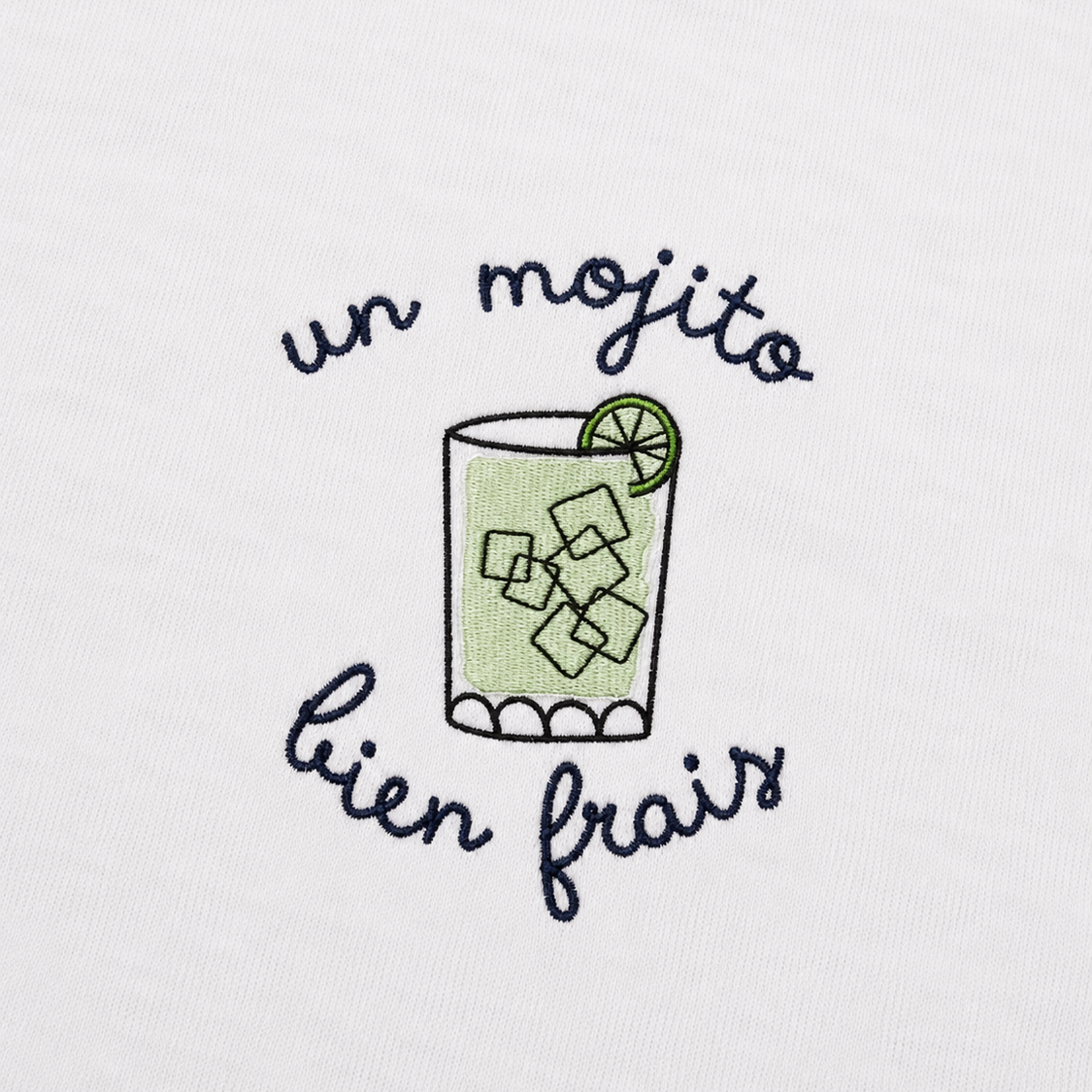 Un mojito bien frais - T-Shirt Brodé