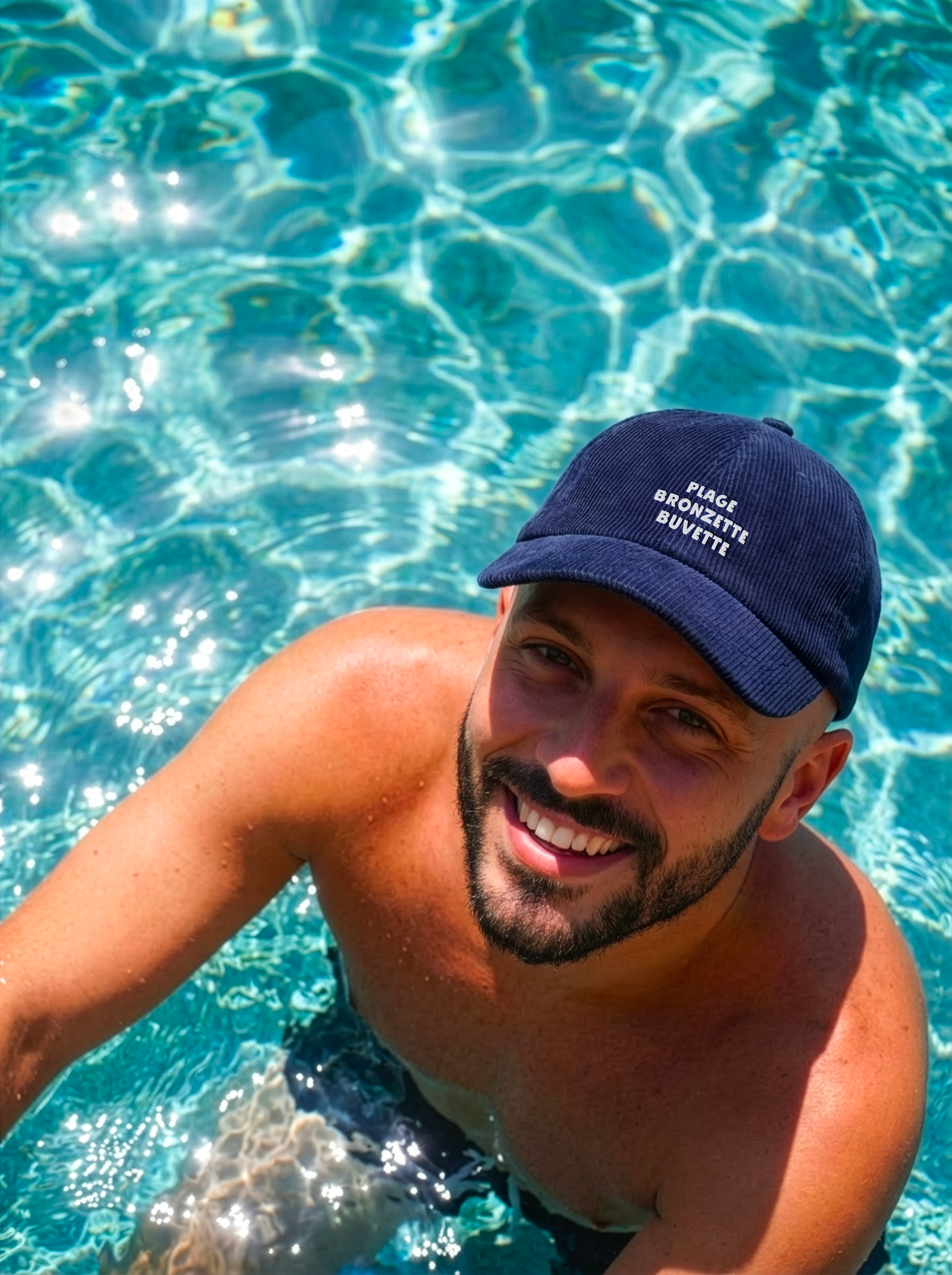 Casquette Brodée - Plage Bronzette Buvette