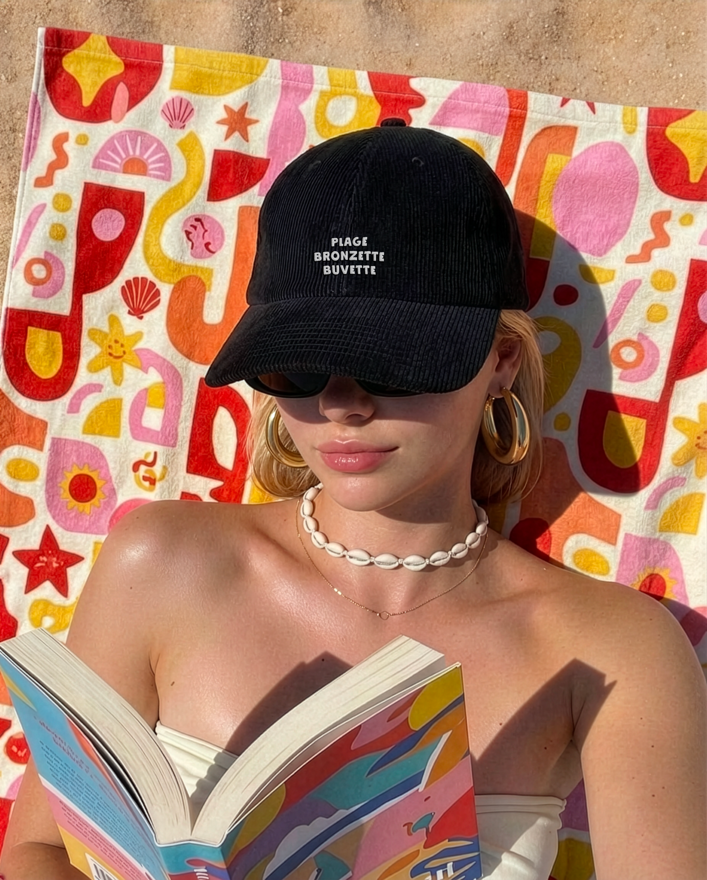 Casquette Brodée - Plage Bronzette Buvette