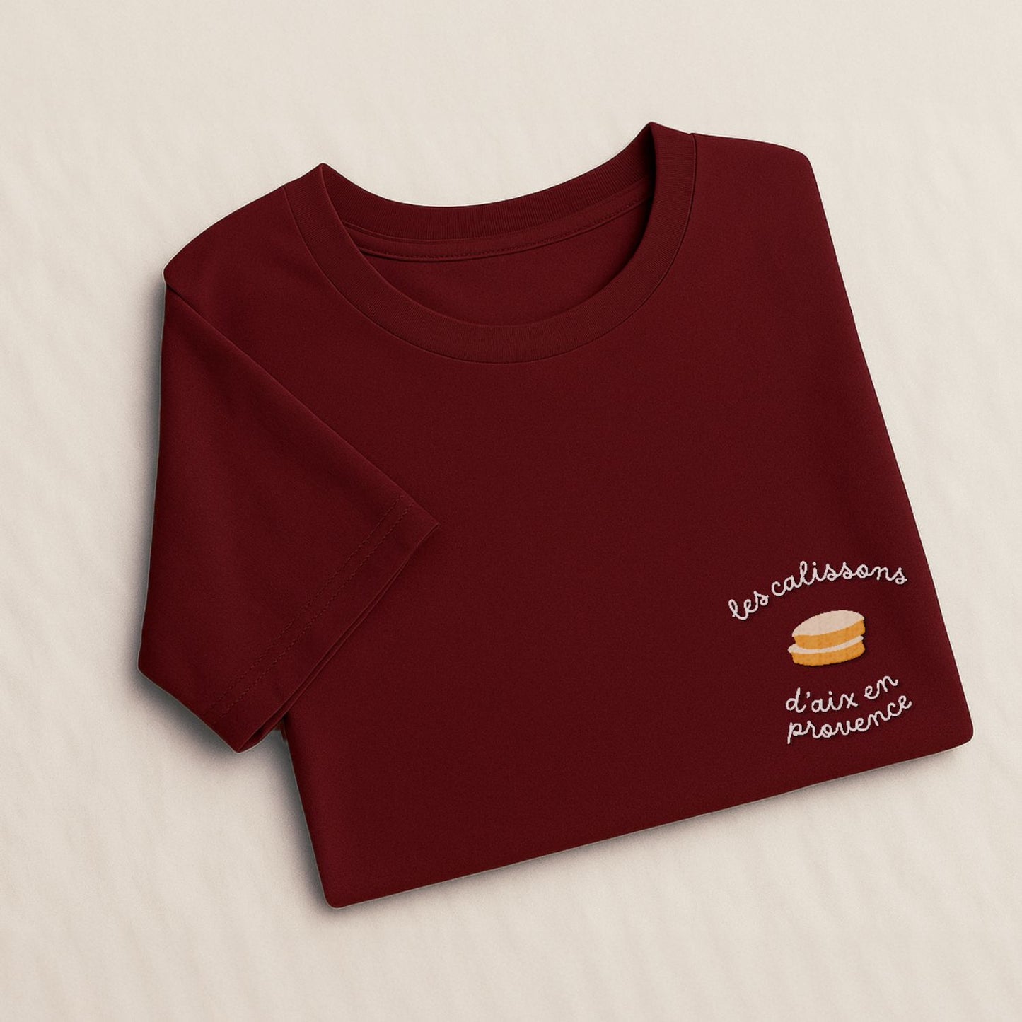 Calissons d'Aix en Provence - T-Shirt Brodé