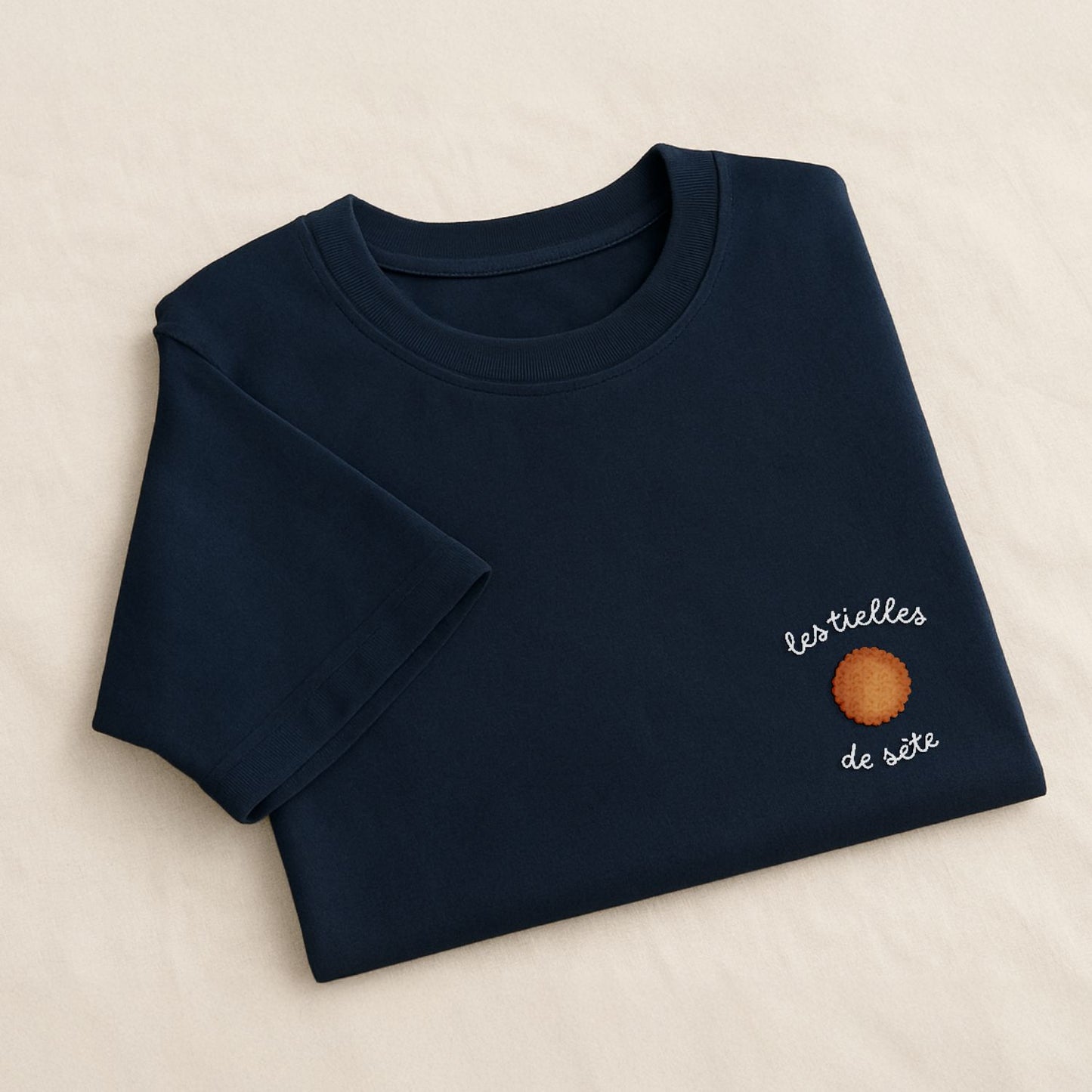 Tielles de Sète - T-Shirt Brodé