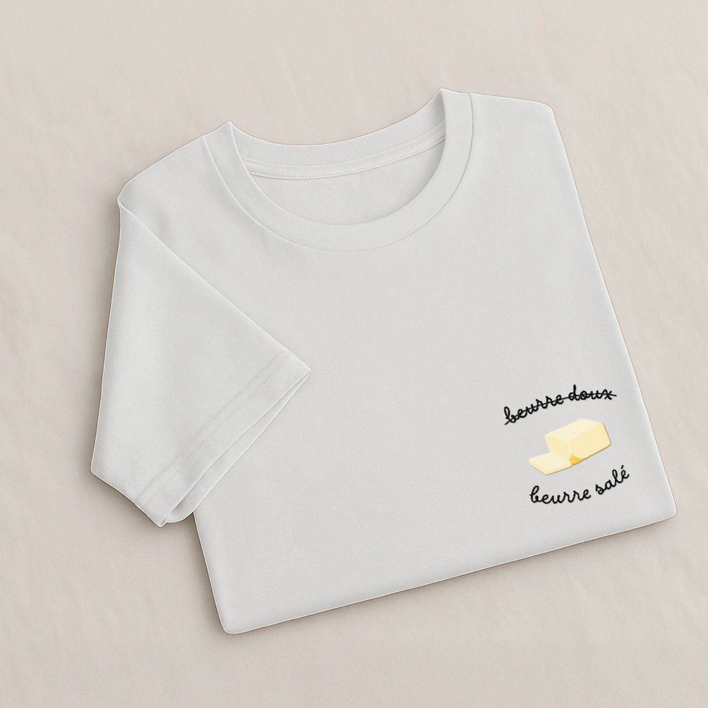 Beurre Salé - T-Shirt Brodé