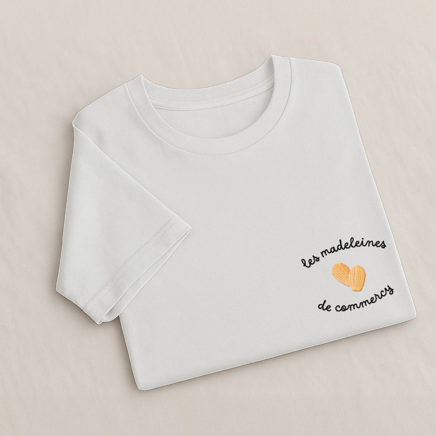 Madeleines de Commercy - T-Shirt Brodé