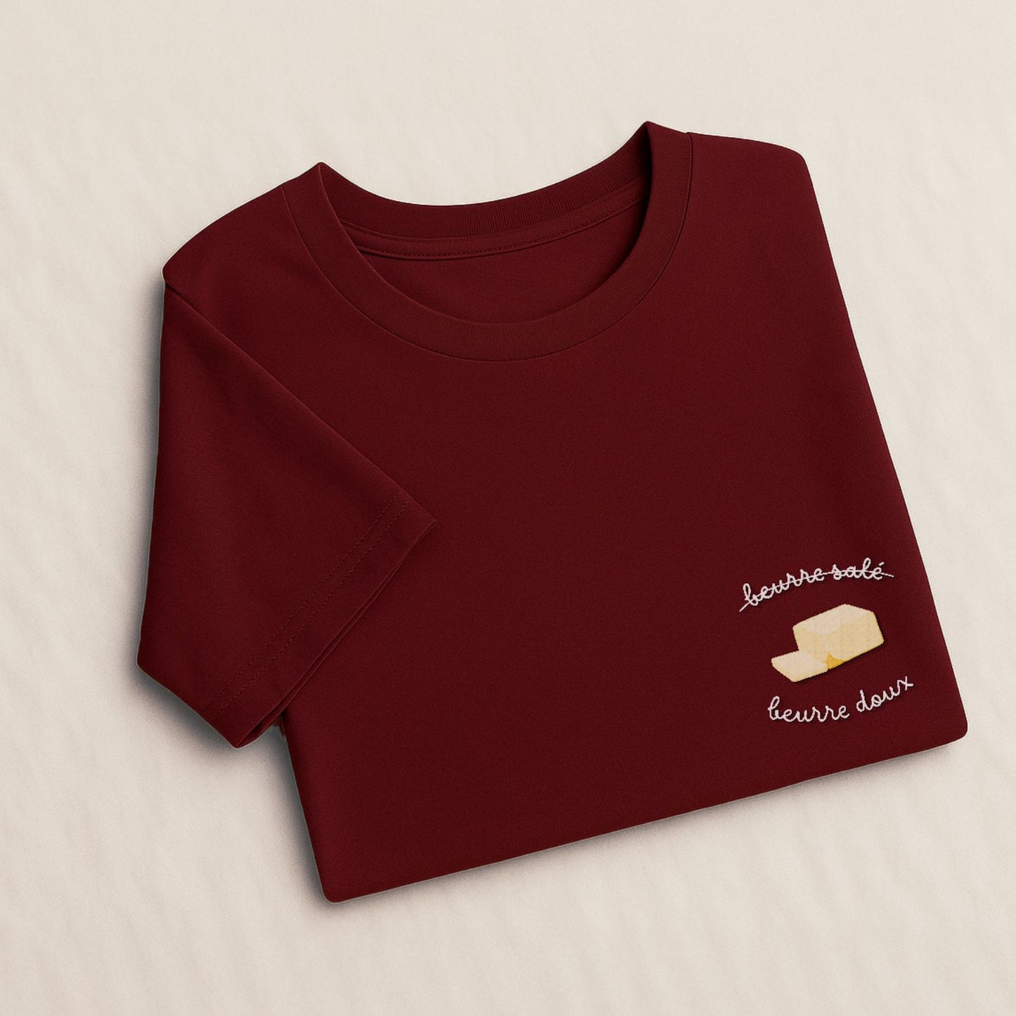 Beurre Doux - T-Shirt Brodé