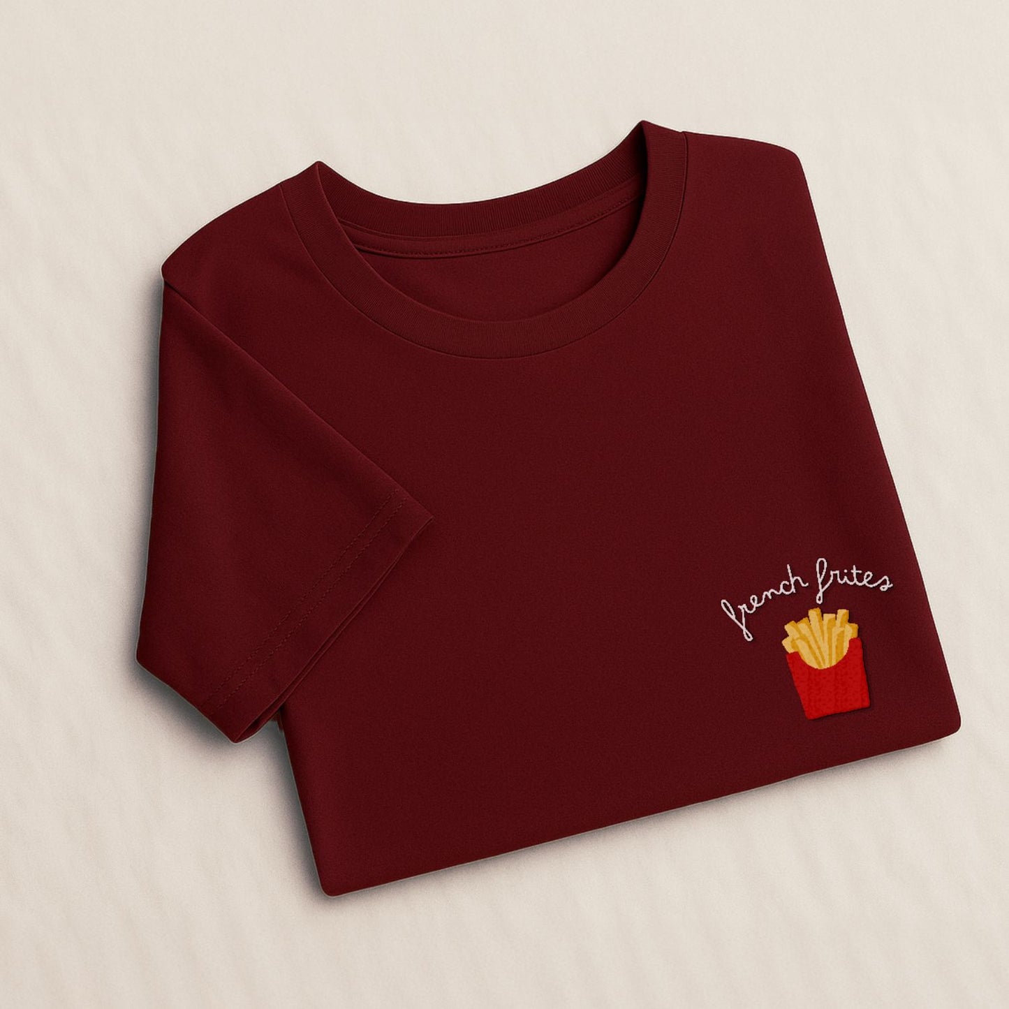 French Frites - T-Shirt Brodé