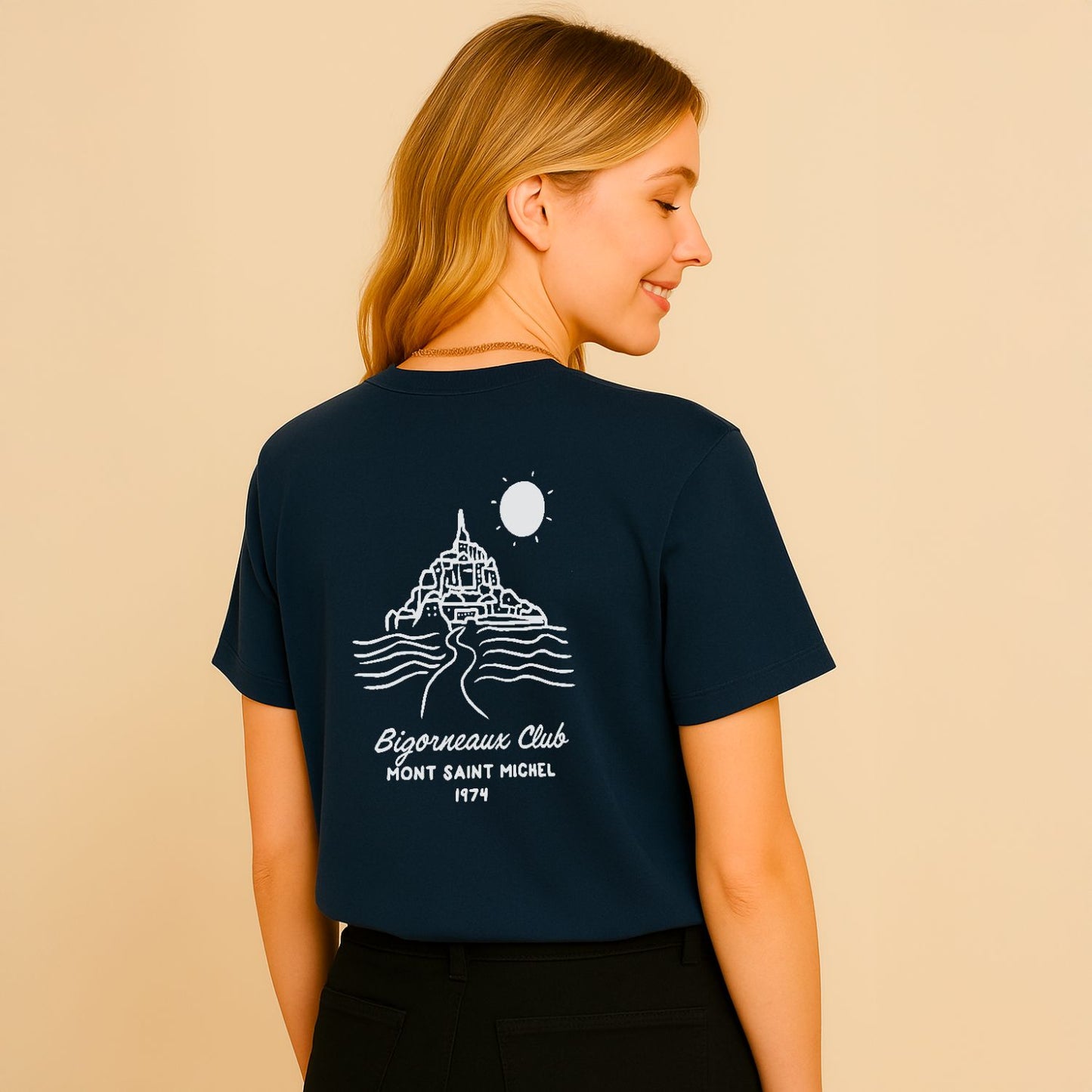 Mont Saint Michel T-Shirt Imprimé