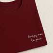 Foutez moi la paix - T-Shirt Brodé