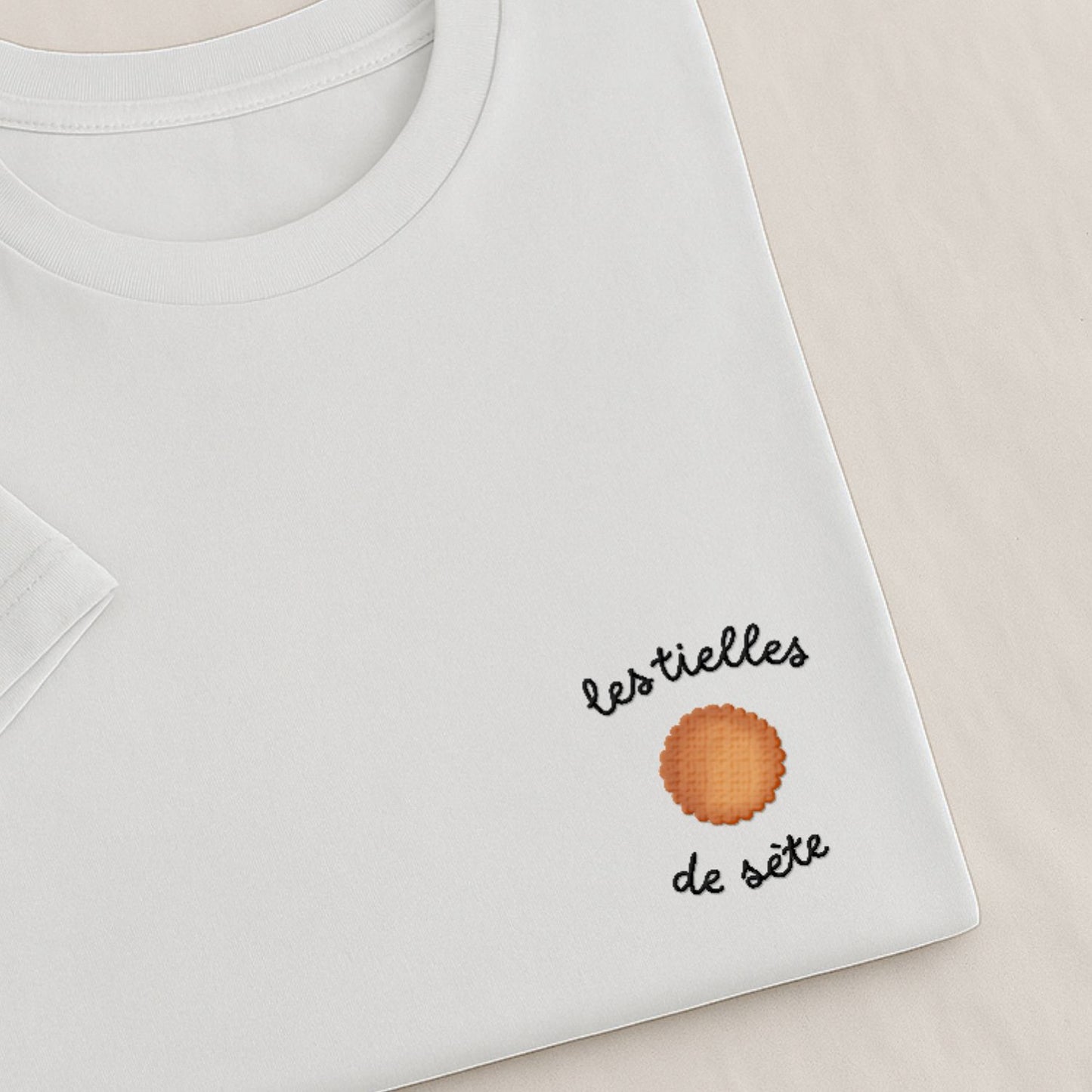 Tielles de Sète - T-Shirt Brodé