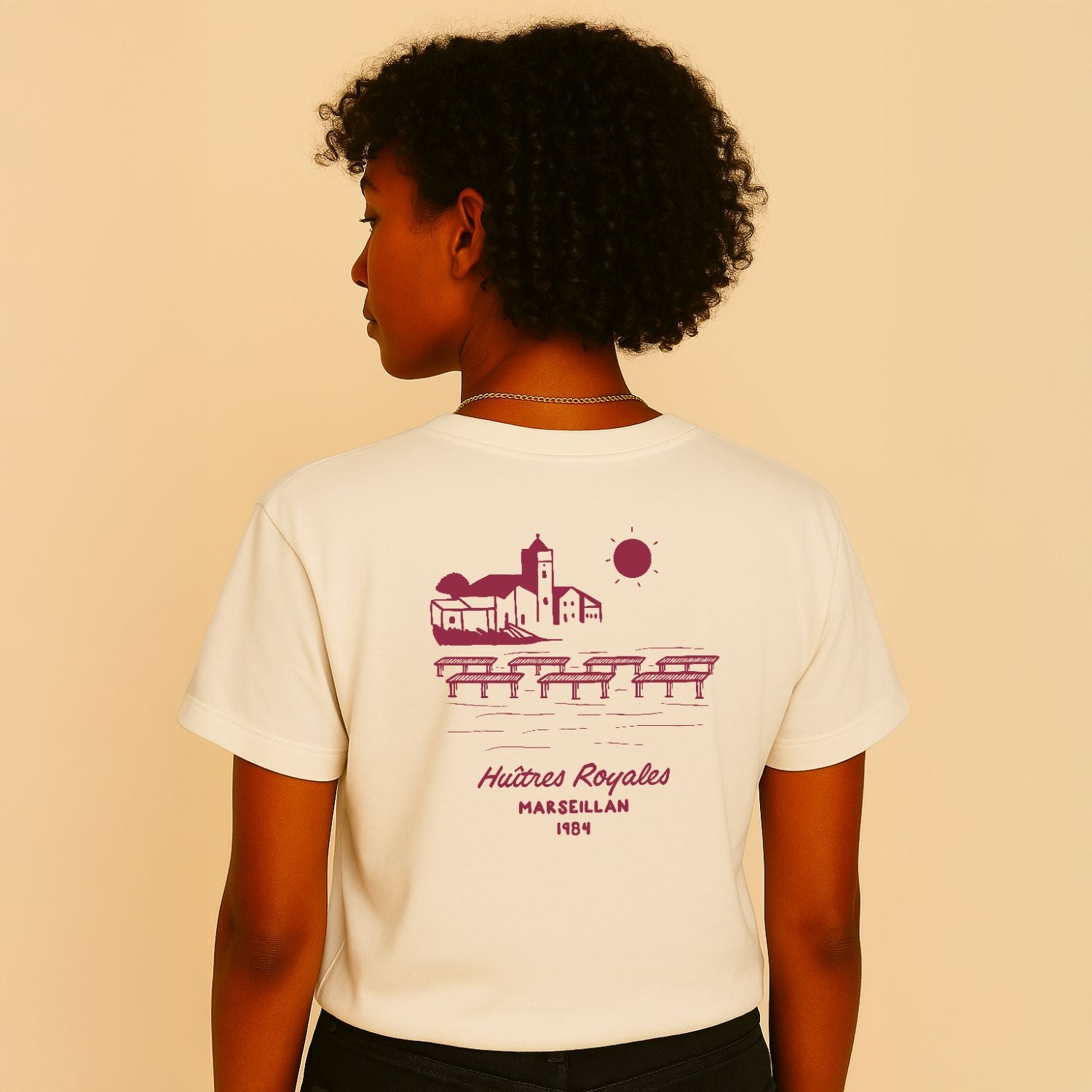 Marseillan T-Shirt Imprimé