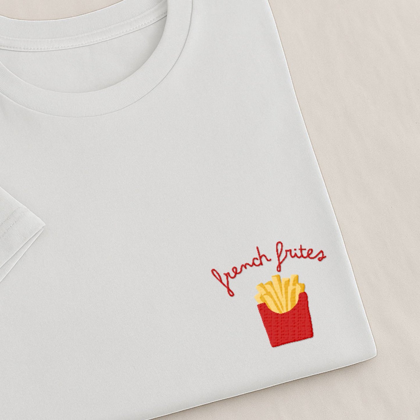 French Frites - T-Shirt Brodé