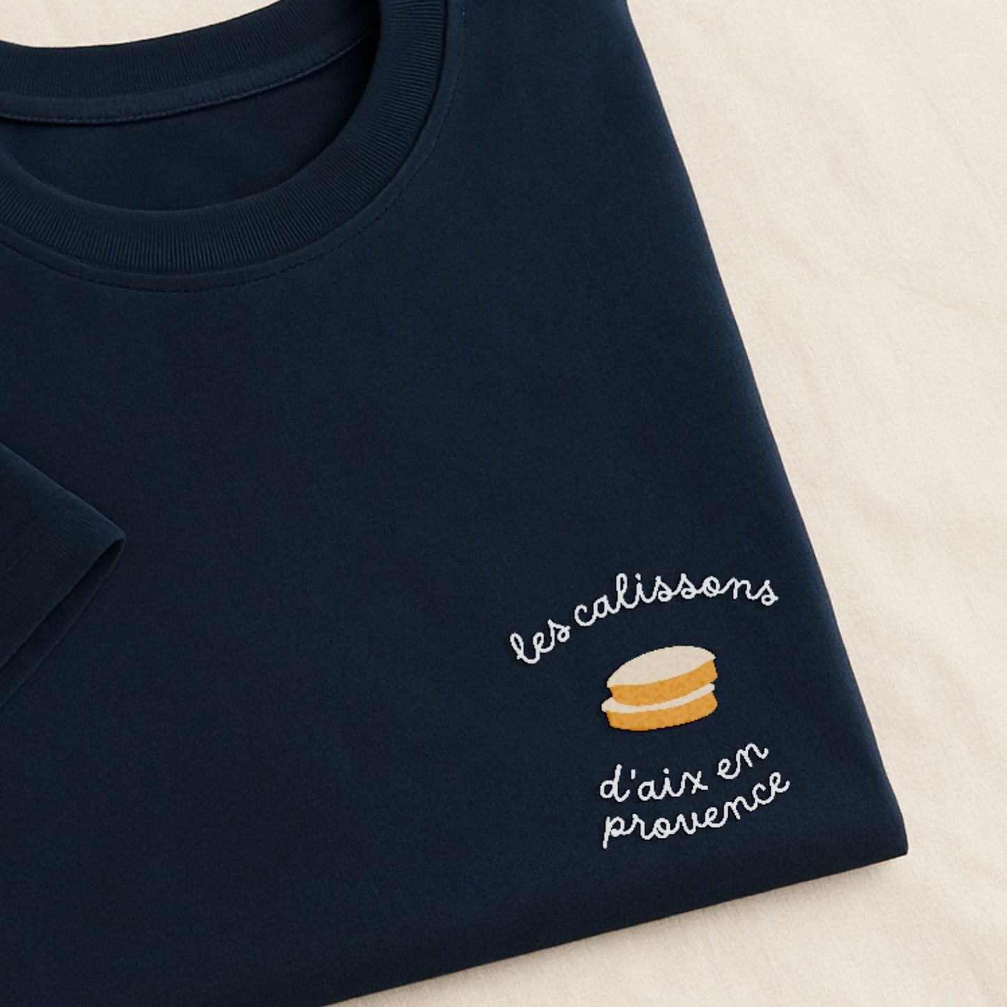 Calissons d'Aix en Provence - T-Shirt Brodé