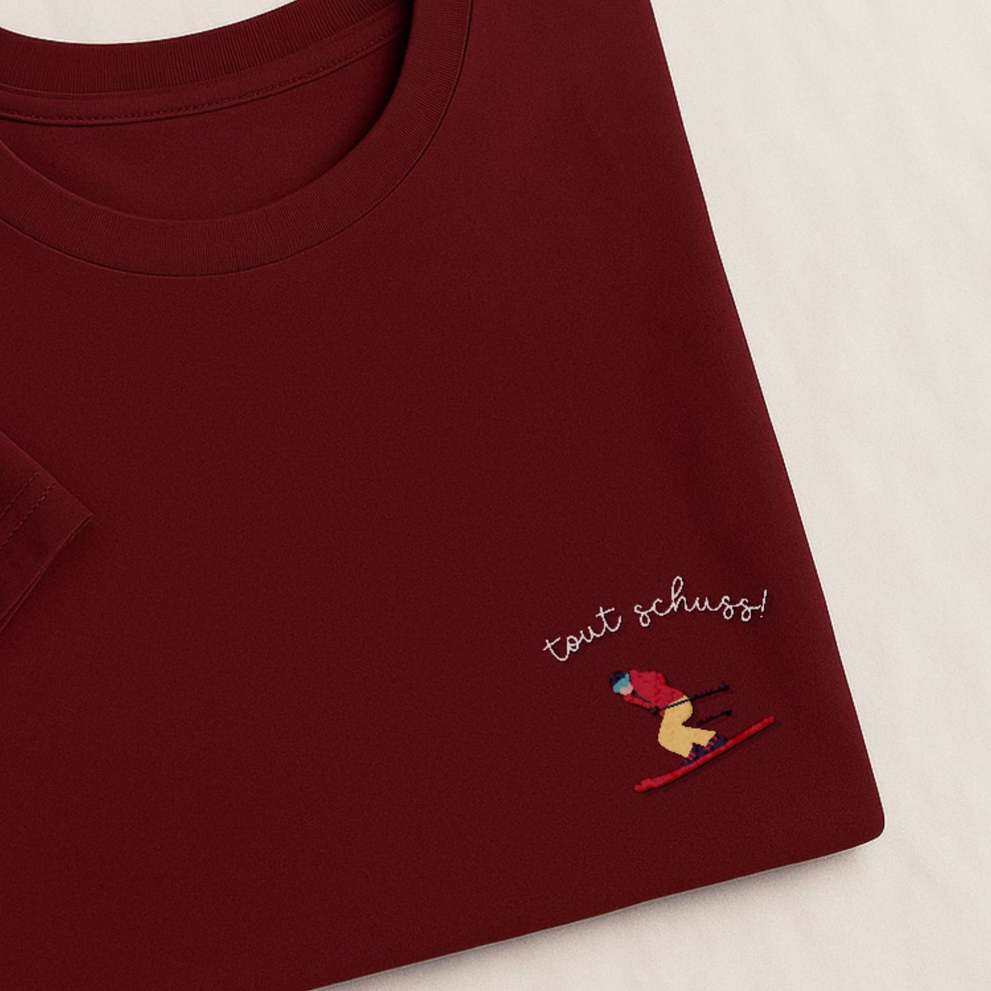 Tout Schuss - T-Shirt Brodé