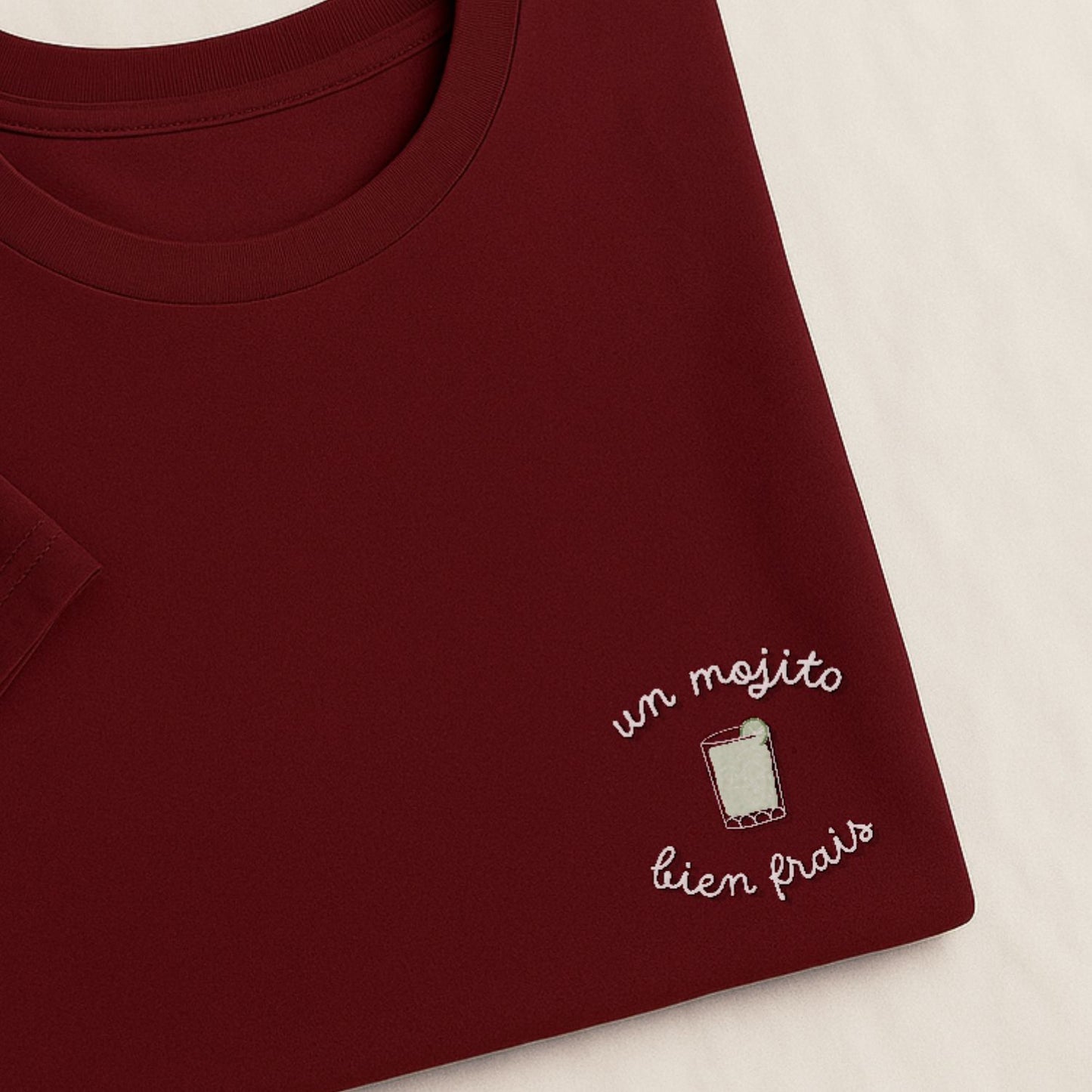 Un mojito bien frais - T-Shirt Brodé