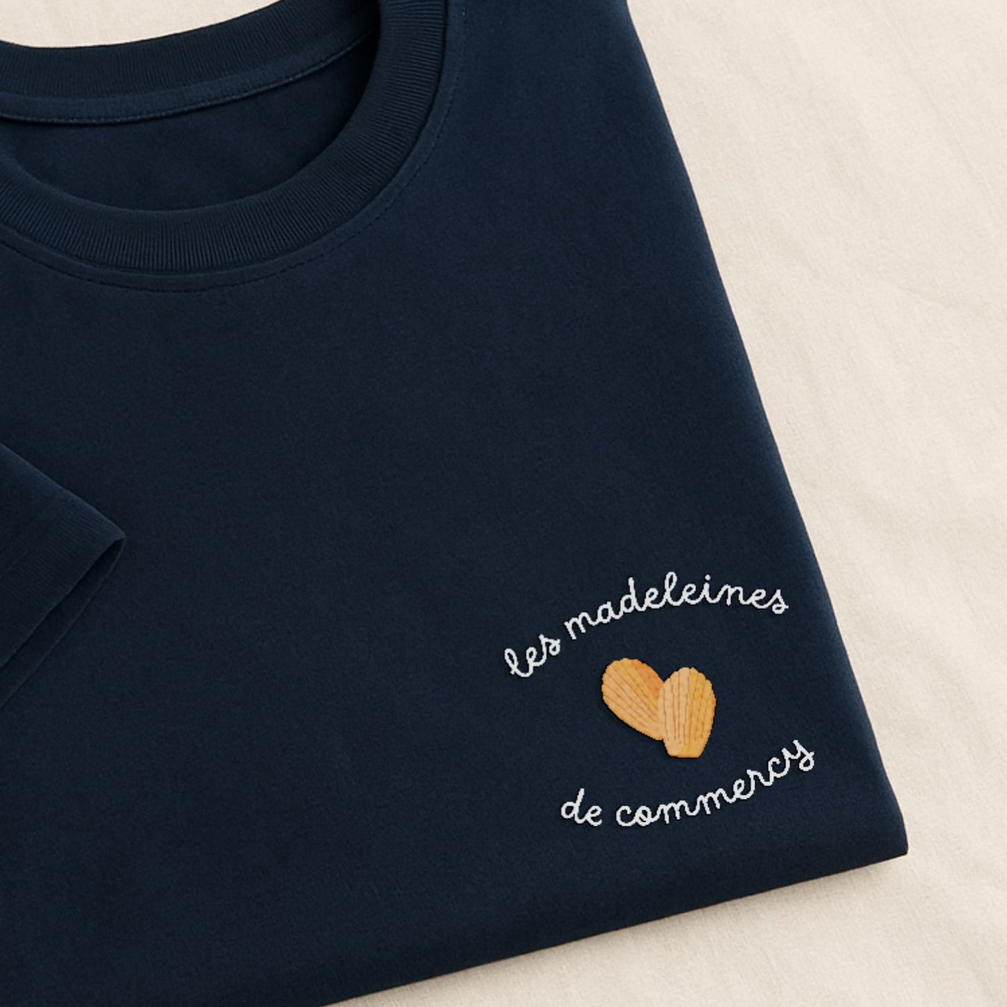 Madeleines de Commercy - T-Shirt Brodé