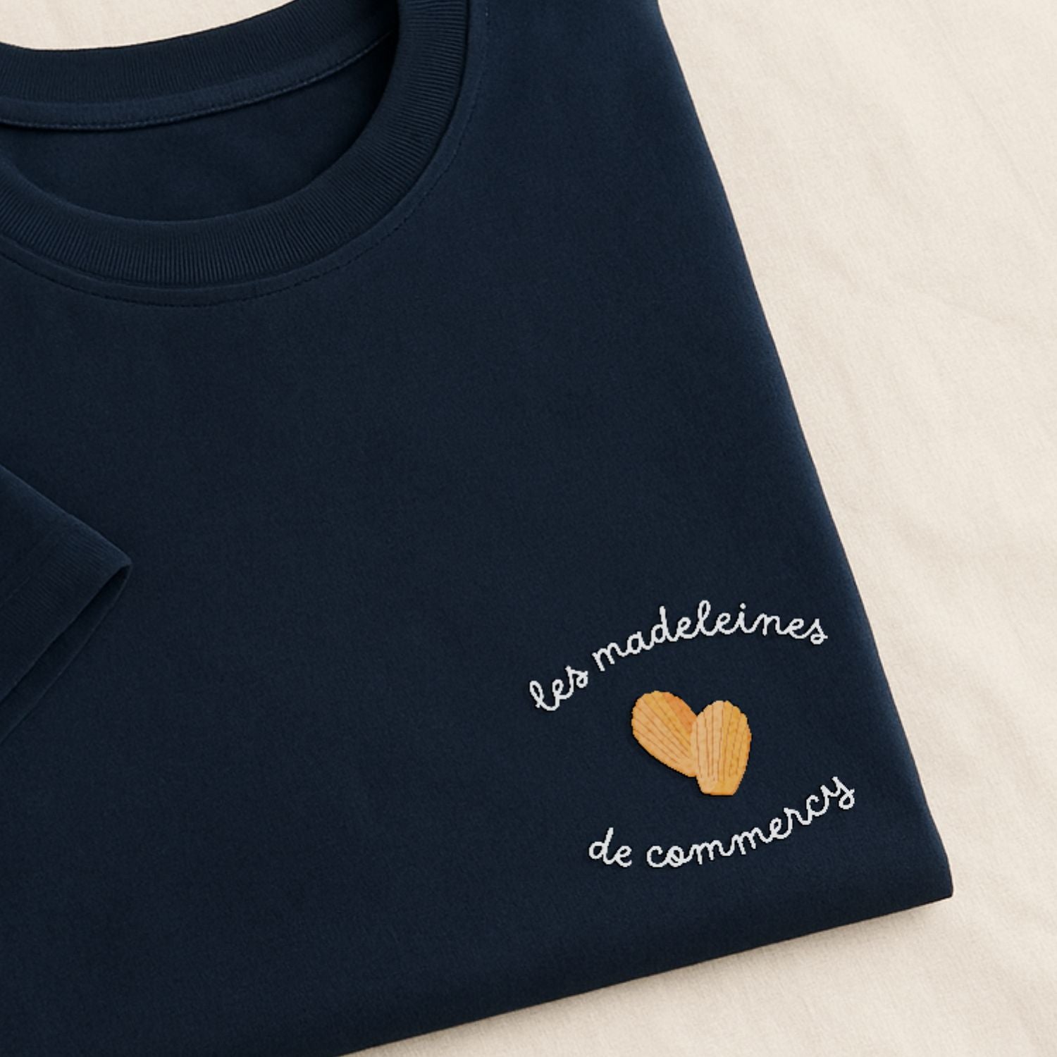 Madeleines de Commercy - T-Shirt Brodé