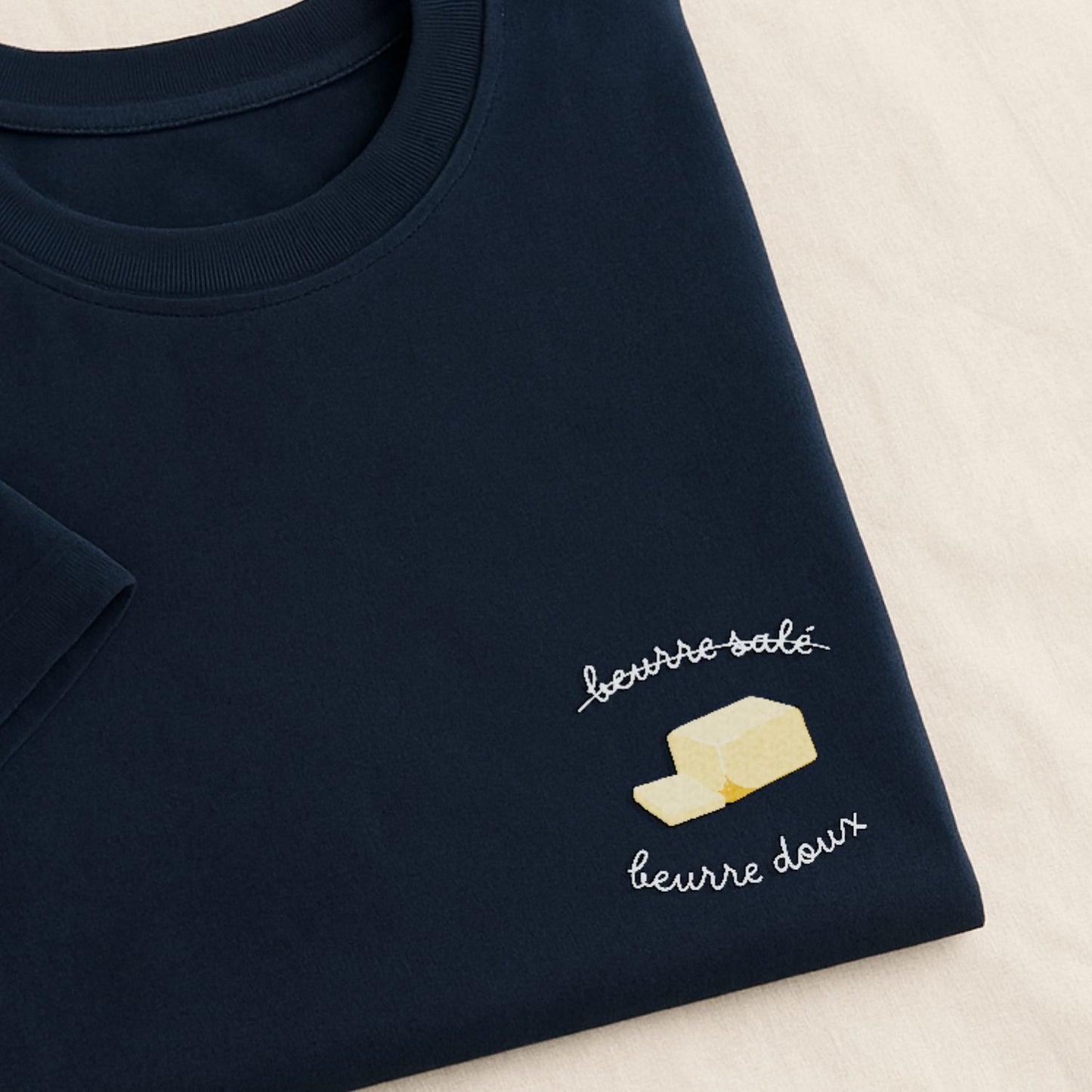Beurre Doux - T-Shirt Brodé