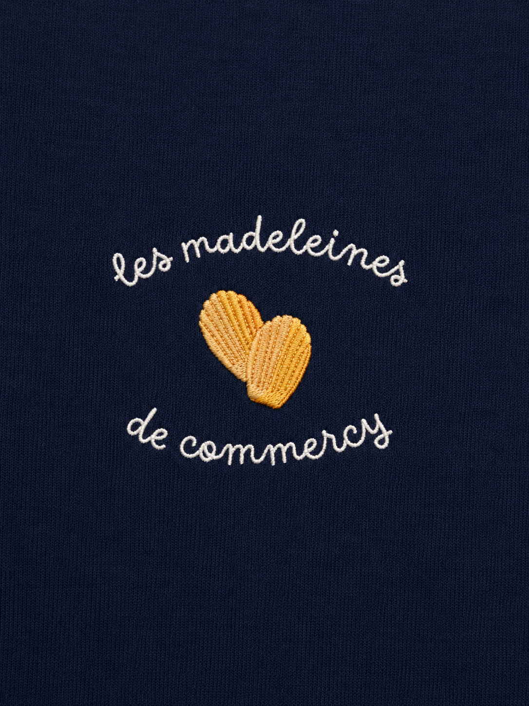 Madeleines de Commercy - T-Shirt Brodé