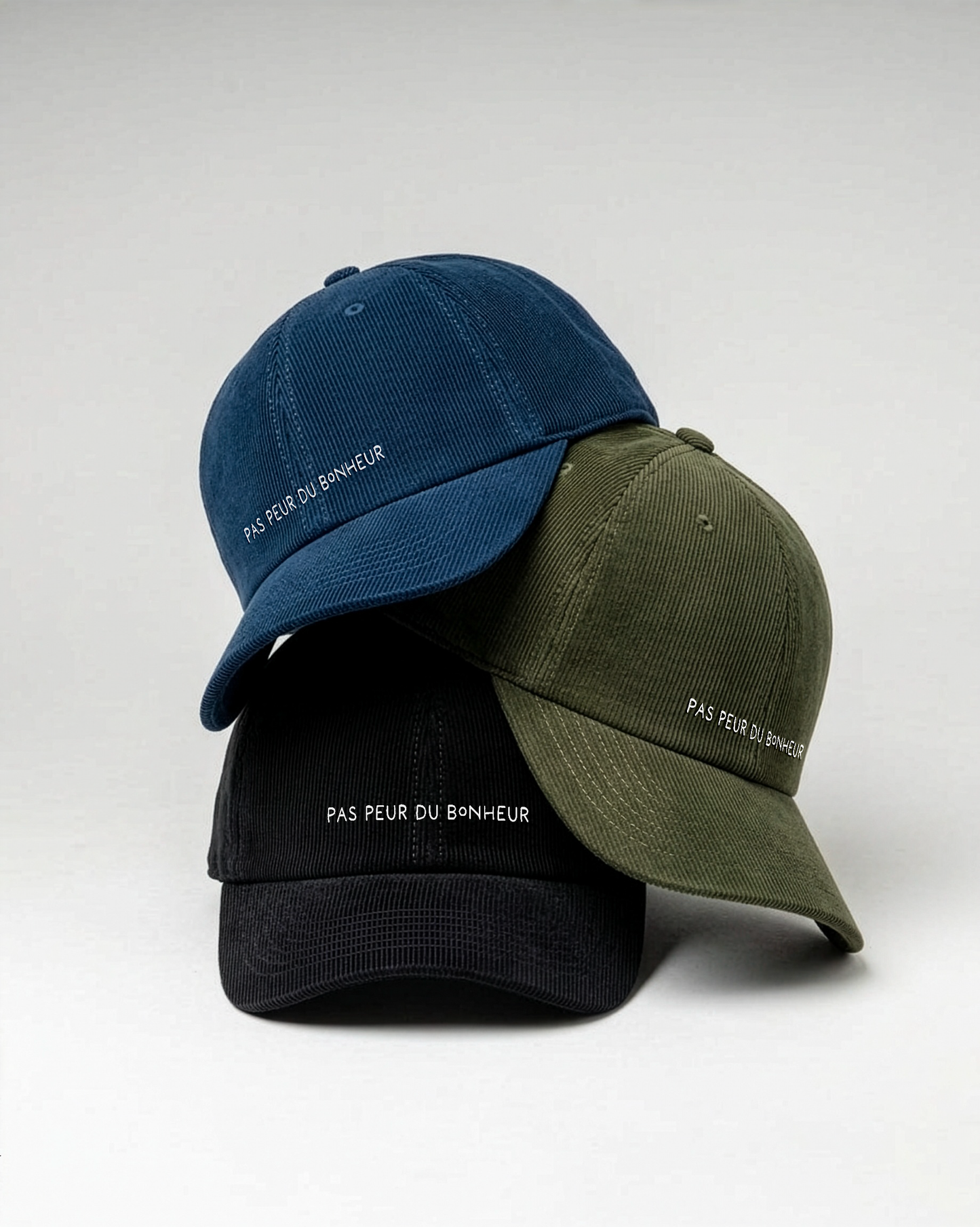 Casquette Brodée - Pas Peur Du Bonheur