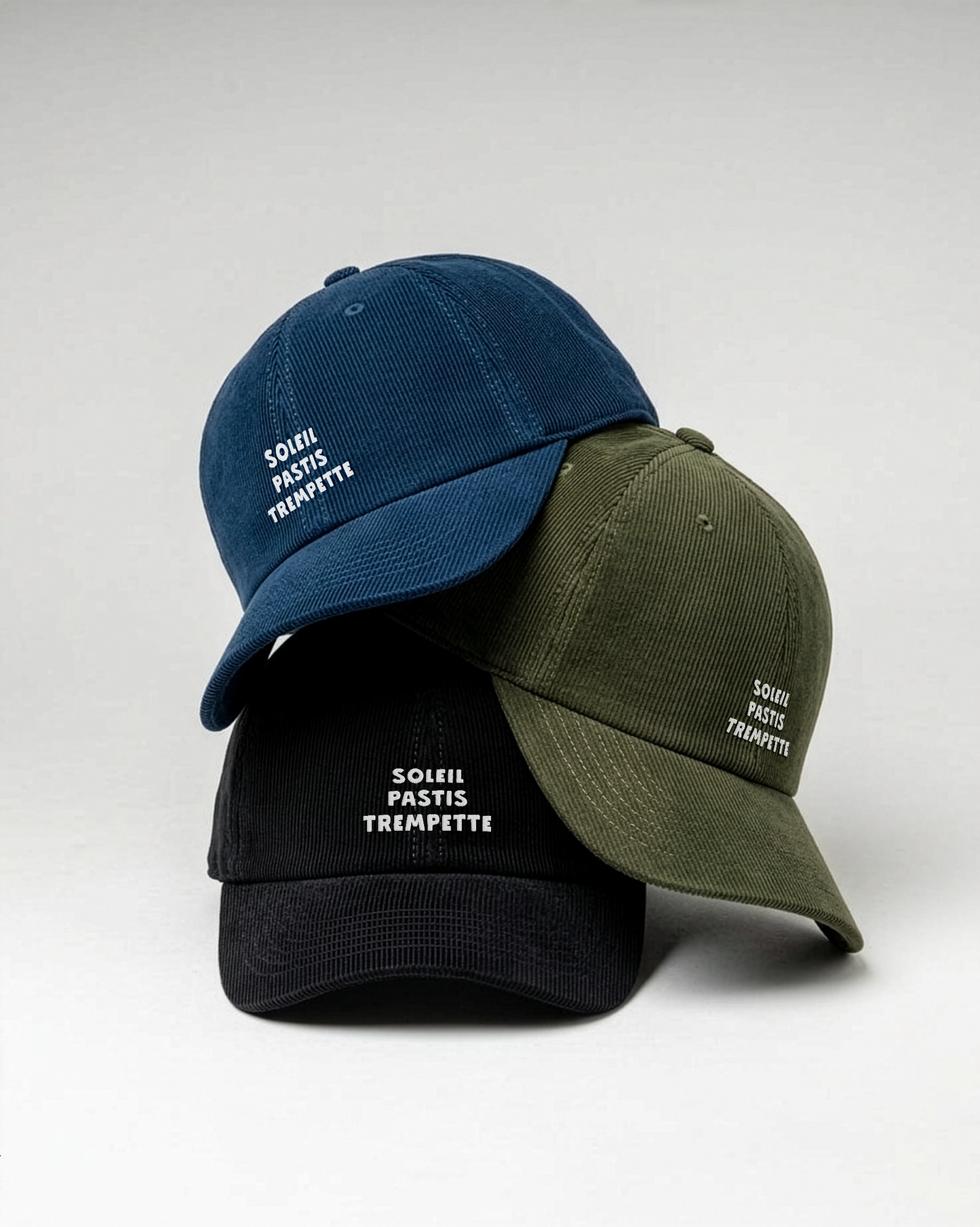 Casquette Brodée - Soleil Pastis Trempette